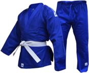 Uniforme Judo Club - 350gr - Azul