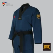 Uniforme Cuello Negro Azul Oscuro MOOTO MTX - Imagen 7